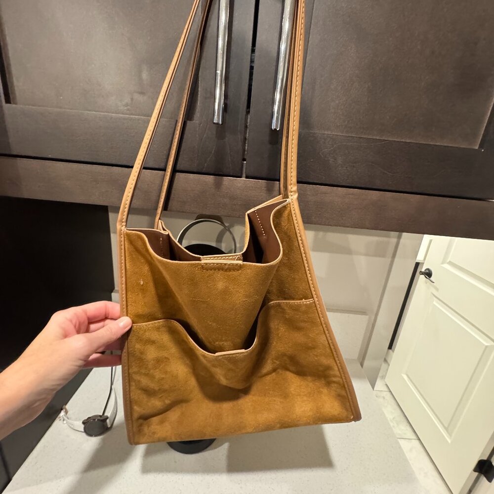 Great condition suede bag